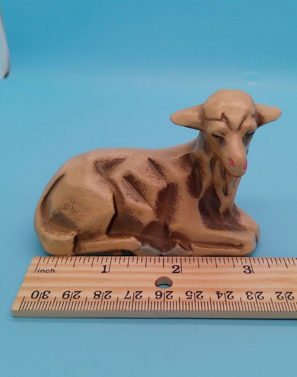 Replacement Piece Paper Mache Sheep (Left) Made in Japan